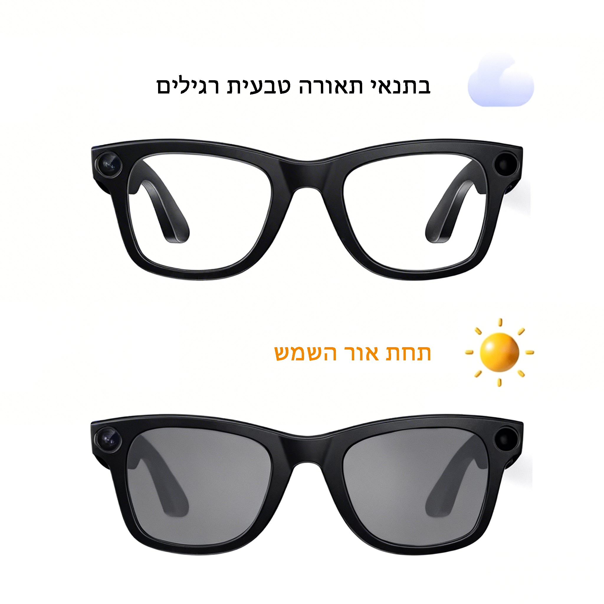 משקפיים חכמים של Auralink